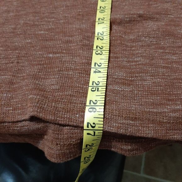 U.S. Polo Assn Sweatshirt Ribbed Brown Quarter button down Men XXL - Picture 10 of 14